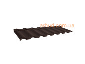 Лист черепицы Gerard 1215*369мм Milano chestnut
