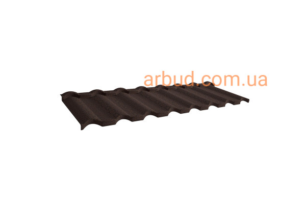 Лист черепицы Gerard 1215*369мм Milano chestnut